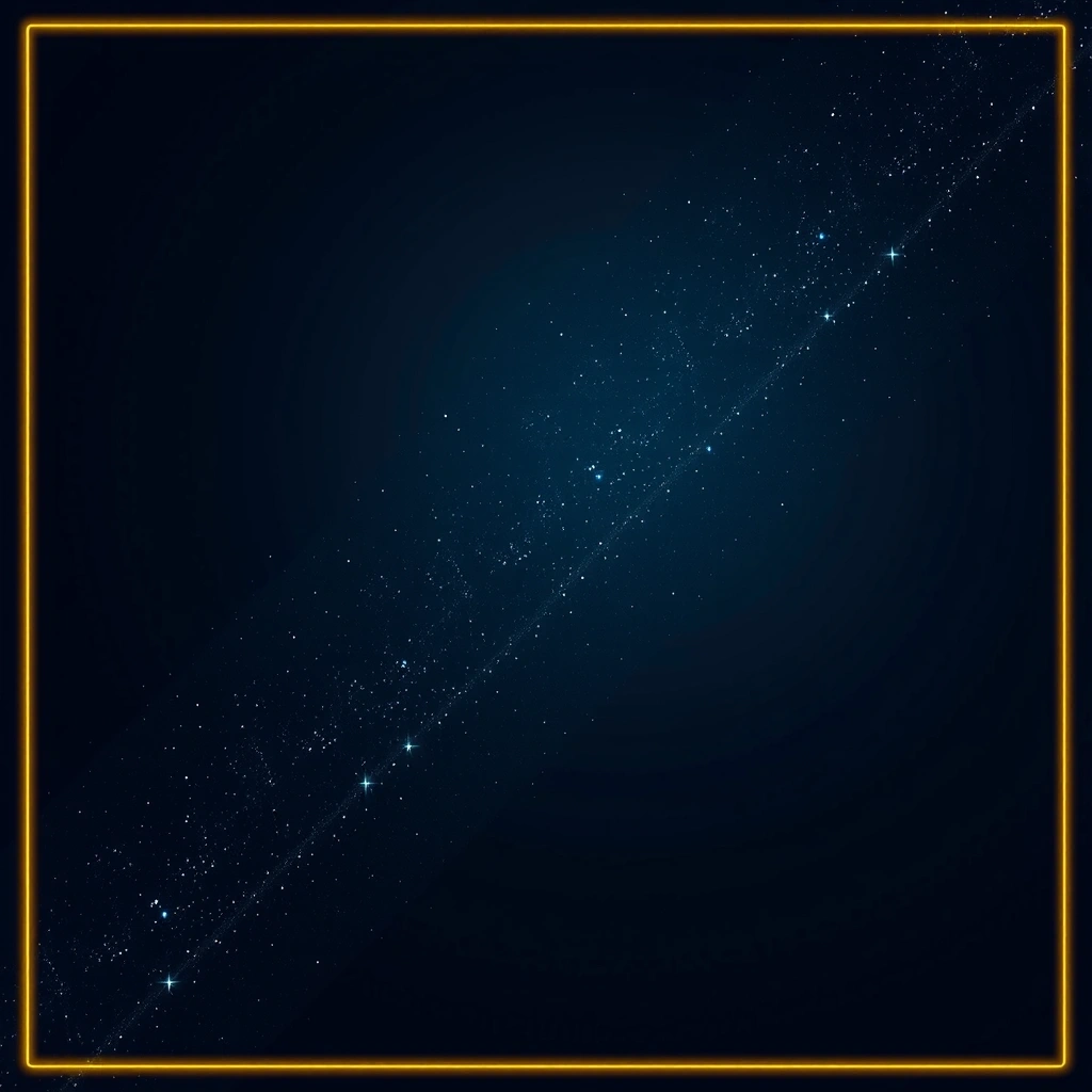 Fondo galáctico con elementos minimalistas